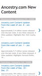 Mobile Screenshot of ancestrycontent.blogspot.com