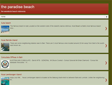 Tablet Screenshot of gobeach.blogspot.com