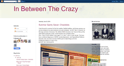 Desktop Screenshot of inbetweenthecrazy.blogspot.com