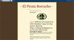Desktop Screenshot of elpirataborracho.blogspot.com