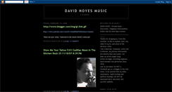 Desktop Screenshot of davidnoyesmusic.blogspot.com