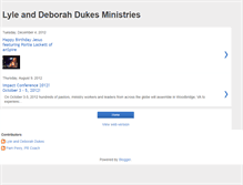 Tablet Screenshot of lyleanddeborahdukes.blogspot.com