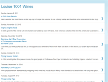 Tablet Screenshot of louise1001wines.blogspot.com