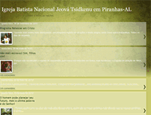 Tablet Screenshot of igrejabatistanacionaljeovatsidkenu.blogspot.com