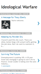 Mobile Screenshot of ideologicalwar.blogspot.com