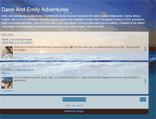 Tablet Screenshot of daneandemilyadventures.blogspot.com