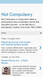 Mobile Screenshot of notcompulsory.blogspot.com