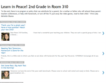 Tablet Screenshot of learninpeace.blogspot.com