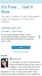 Mobile Screenshot of itsfreegetitnow.blogspot.com