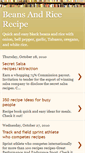 Mobile Screenshot of beansandricerecipe.blogspot.com