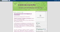 Desktop Screenshot of comunicandounsl.blogspot.com