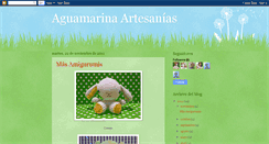 Desktop Screenshot of aguamarinaartesanias.blogspot.com