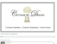 Tablet Screenshot of cottagebydesign.blogspot.com