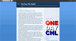 Desktop Screenshot of onedaychloped.blogspot.com