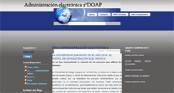 Desktop Screenshot of certificadoelectronicodgap.blogspot.com