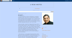 Desktop Screenshot of j-risknotes.blogspot.com