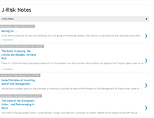 Tablet Screenshot of j-risknotes.blogspot.com