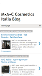 Mobile Screenshot of mac-cosmetics-italia.blogspot.com