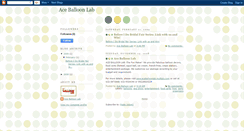 Desktop Screenshot of aceballoon.blogspot.com