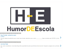 Tablet Screenshot of humordeescola.blogspot.com