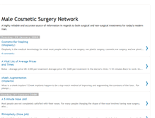 Tablet Screenshot of malecosmeticsurgery.blogspot.com