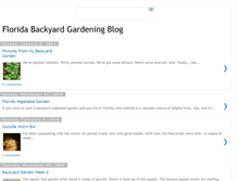 Tablet Screenshot of floridabackyardgarden.blogspot.com
