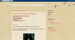 Desktop Screenshot of prettyfeetgallery.blogspot.com