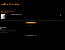 Tablet Screenshot of modaytendencia-one.blogspot.com