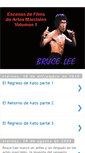 Mobile Screenshot of cineartesmarcialesbrucelee.blogspot.com