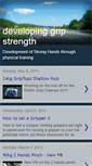 Mobile Screenshot of develop-grip-strength.blogspot.com