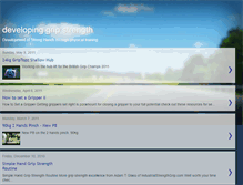 Tablet Screenshot of develop-grip-strength.blogspot.com