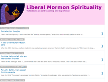 Tablet Screenshot of liberalmormonspirituality.blogspot.com