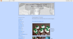 Desktop Screenshot of helsemklubben.blogspot.com