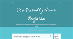 Desktop Screenshot of fun-eco-friendly-home-crafts.blogspot.com