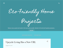 Tablet Screenshot of fun-eco-friendly-home-crafts.blogspot.com