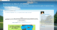 Desktop Screenshot of nomadasglobales.blogspot.com