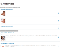 Tablet Screenshot of maternidadmujeres.blogspot.com