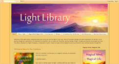 Desktop Screenshot of lightlibrary.blogspot.com