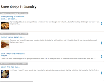 Tablet Screenshot of kneedeepinlaundry.blogspot.com