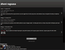 Tablet Screenshot of dheniragsasa.blogspot.com