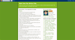 Desktop Screenshot of maisumavezminhavida.blogspot.com