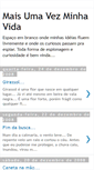 Mobile Screenshot of maisumavezminhavida.blogspot.com