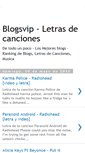 Mobile Screenshot of letrasvip.blogspot.com
