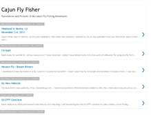 Tablet Screenshot of cajunflyfisher.blogspot.com