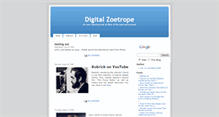 Desktop Screenshot of digitalzoetrope.blogspot.com