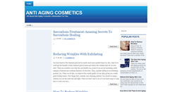 Desktop Screenshot of antiagingcosmeticx.blogspot.com