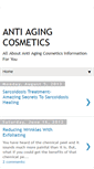 Mobile Screenshot of antiagingcosmeticx.blogspot.com