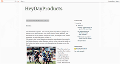 Desktop Screenshot of hey-dayproducts.blogspot.com