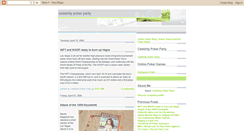 Desktop Screenshot of celebritypokerparty.blogspot.com
