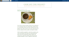 Desktop Screenshot of cookofftheweight.blogspot.com